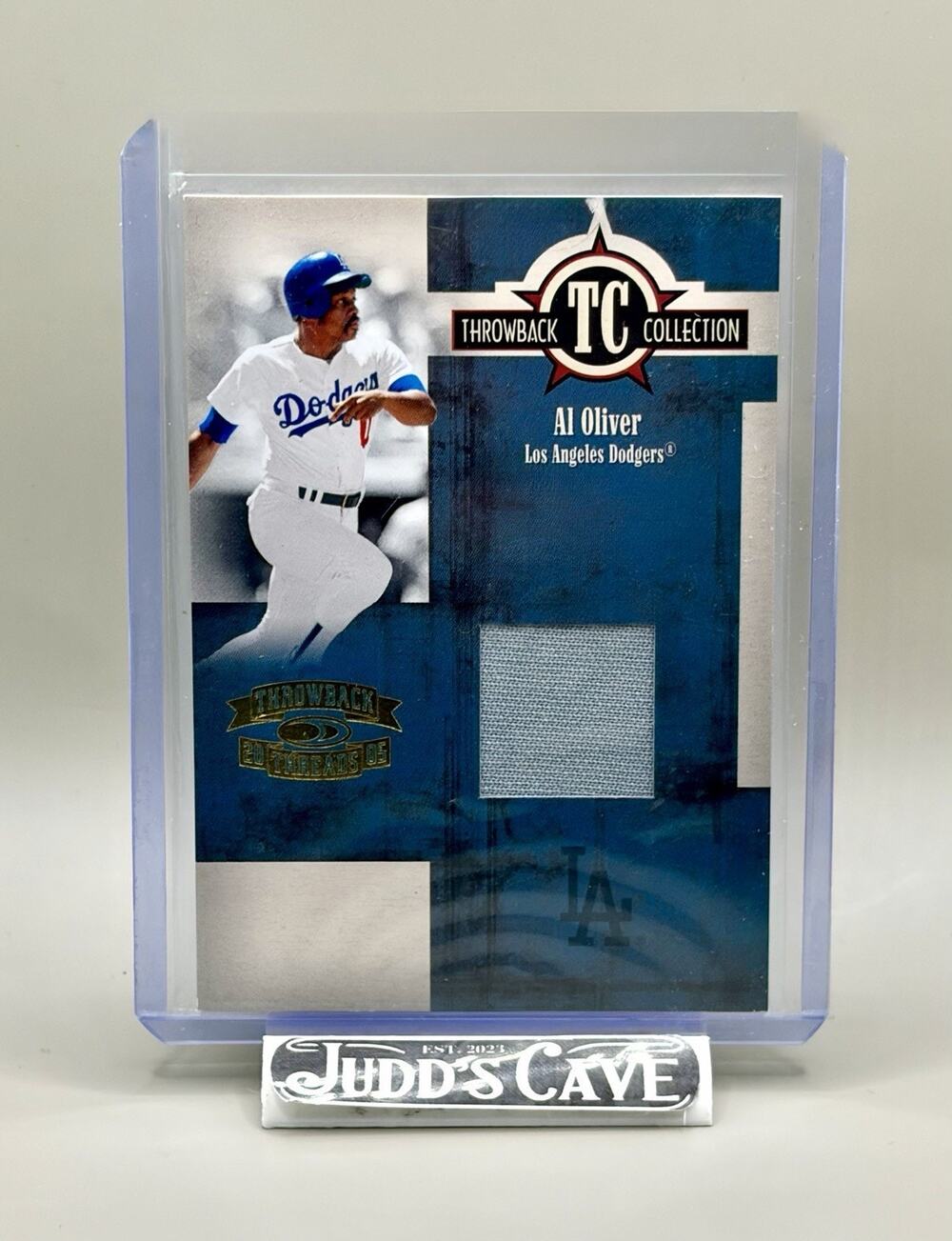 🚨 2005 Donruss Throwback AL OLIVER Threads Collection Material Dodgers /250 ⚾️